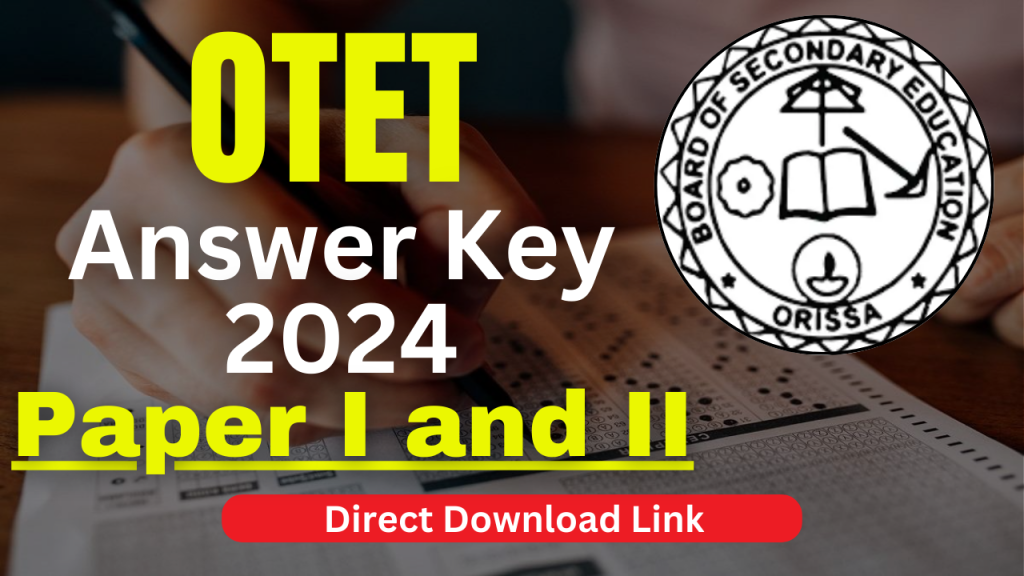 OTET Answer Key