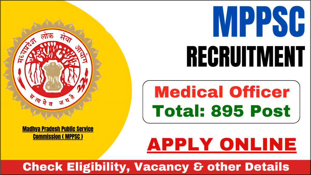 MPPSC Medical Officer Recruitment