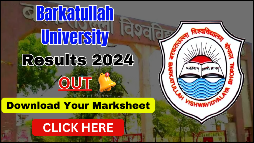 Barkatullah University Result