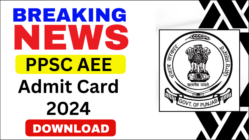 PPSC AEE Admit Card