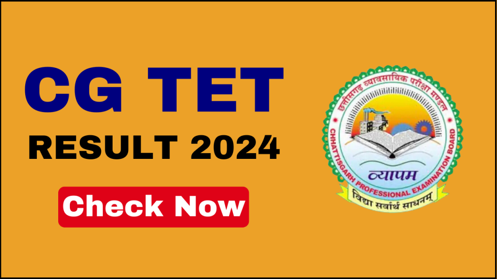 CG TET Result